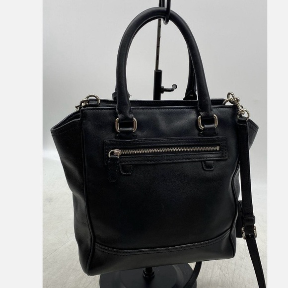 COACH Legacy Mini Black Tanner Handbag - Picture 2 of 10